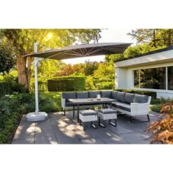 Kettler Palma Wing Modular Hocker Geflecht/Polster White Wash -GartenMöbelPro Verkäufe 1306231 2