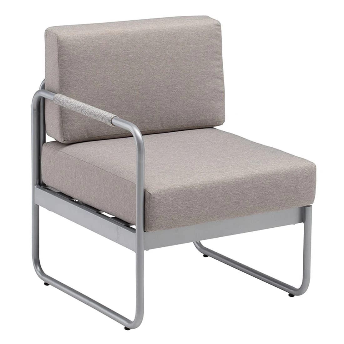 Kettler Endless Summer Endmodul Aluminium/Rope Silber/Hellgrau 3 Kettler Endless Summer Endmodul Aluminium/Rope Silber/Hellgrau