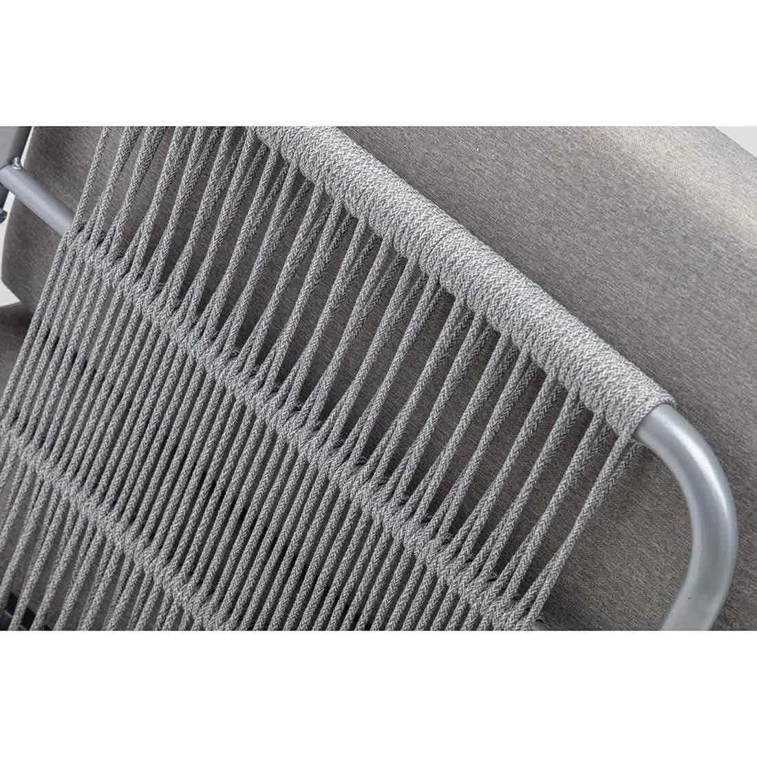 Kettler Endless Summer Endmodul Aluminium/Rope Silber/Hellgrau 4 Kettler Endless Summer Endmodul Aluminium/Rope Silber/Hellgrau – Bild 2