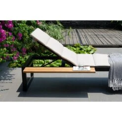 LifestyleGarden Jimmy Gartenliege Aluminium/Textilene Magnesium Grau/Leinenfarben -GartenMöbelPro Verkäufe 1307969 4