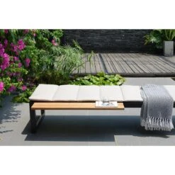 LifestyleGarden Jimmy Gartenliege Aluminium/Textilene Magnesium Grau/Leinenfarben -GartenMöbelPro Verkäufe 1307969 5