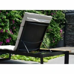 LifestyleGarden Jimmy Gartenliege Aluminium/Textilene Magnesium Grau/Leinenfarben -GartenMöbelPro Verkäufe 1307969 6