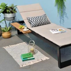 LifestyleGarden Jimmy Gartenliege Aluminium/Textilene Magnesium Grau/Leinenfarben -GartenMöbelPro Verkäufe 1307969 8