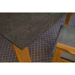 Musterring France Gartentisch 220x100cm Teak/HPL Teak/Granit -GartenMöbelPro Verkäufe 1308464 5