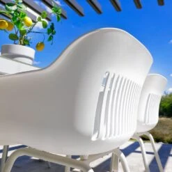 Hartman Jill Rondo Gartensessel Aluminium/Kunststoff Weiß -GartenMöbelPro Verkäufe 1308684 6