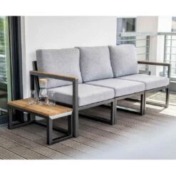 Kettler Ocean Skid City Line Gartensofa Inkl. Beistelltisch Alu/Olefin Anthrazit/Hellgrau Meliert 11 Kettler Ocean Skid City Line Gartensofa Inkl. Beistelltisch Alu/Olefin Anthrazit/Hellgrau Meliert -GartenMöbelPro Verkäufe 1309927 1