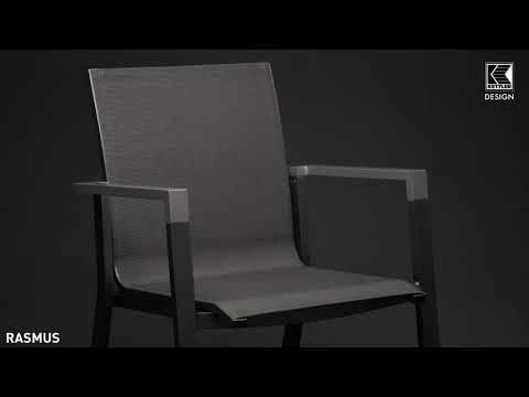 Kettler Rasmus Gartenmöbelset 5-tlg. Anthrazit/Charcoal 3 Kettler Rasmus Gartenmöbelset 5-tlg. Anthrazit/Charcoal