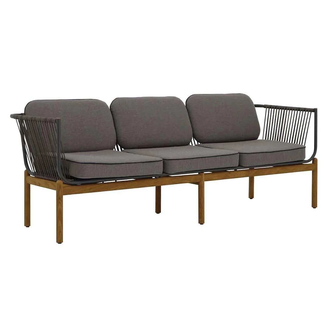 Zebra Pollux Loungeset 3-tlg. Teak/Rope Teak/Brown Brushed 5 Zebra Pollux Loungeset 3-tlg. Teak/Rope Teak/Brown Brushed – Bild 3