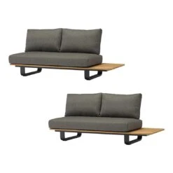 Zebra Park Ecklounge 5-tlg. Aluminium/Teak/Rope Graphit/Sutton Grey Graphit/Teak/Sutton Grey 13 Zebra Park Ecklounge 5-tlg. Aluminium/Teak/Rope Graphit/Sutton Grey Graphit/Teak/Sutton Grey -GartenMöbelPro Verkäufe 1321521 3