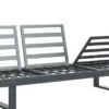 OUTLIV. Atlanta Gartensofa Aluminium/Olefin Anthrazit