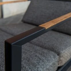 Trentino Loungeset 4-tlg. Edelstahl/Stoff Und Teak Armlehnen Grau Meliert 14 Trentino Loungeset 4-tlg. Edelstahl/Stoff Und Teak Armlehnen Grau Meliert -GartenMöbelPro Verkäufe 1342883 5