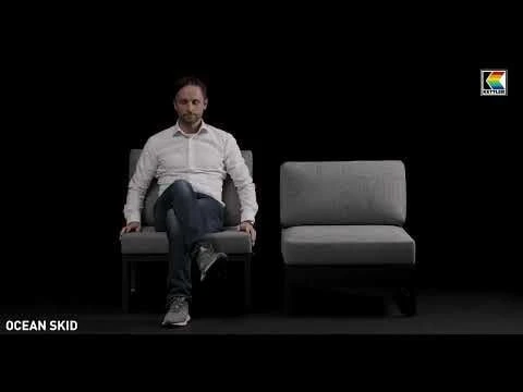 Kettler Ocean Skid Platform Ecklounge 5-tlg. Aluminium/Olefin Hellgrau 4 Kettler Ocean Skid Platform Ecklounge 5-tlg. Aluminium/Olefin Hellgrau – Bild 2