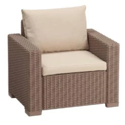 Best Mombasa Loungeset 4-tlg. Geflecht Cappuccino/Sand -GartenMöbelPro Verkäufe 4 tlg lounge gruppe mombasa cappuccino sand 2