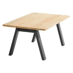 4Seasons Ambassador Kaffeetisch 120x70cm Edelstahl/Teak Anthrazit/Natur -GartenMöbelPro Verkäufe 4seasons ambassador kaffeetisch 120x70cm 1356809 4