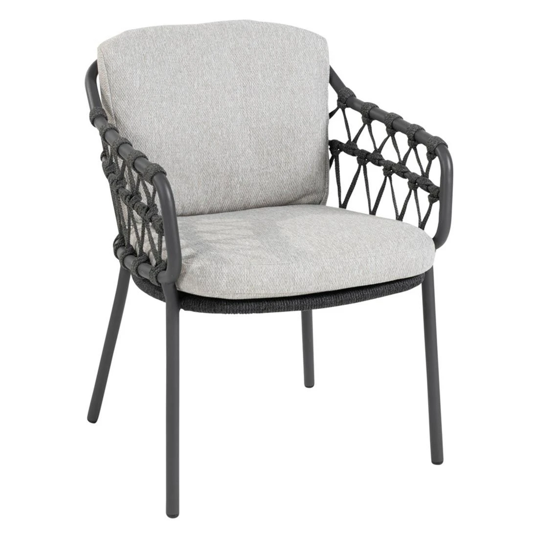 4Seasons Calpi Gartensessel Rope Anthrazit 3 4Seasons Calpi Gartensessel Rope Anthrazit