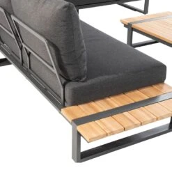 4Seasons Country Ecklounge 5-tlg. Mit Tisch 110x65cm Anthrazit/Natur -GartenMöbelPro Verkäufe 4seasons country loungeecke t 5 tlg mit tisch 110x65cm 1412315 4