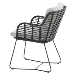 4Seasons Fabrice Gartensessel Edelstahl/Rope Inkl. Kissen Anthrazit -GartenMöbelPro Verkäufe 4seasons fabrice diningsessel edelstahl rope inkl kissen 1355973 3