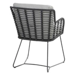 4Seasons Fabrice Gartensessel Edelstahl/Rope Inkl. Kissen Anthrazit -GartenMöbelPro Verkäufe 4seasons fabrice diningsessel edelstahl rope inkl kissen 1355973 4