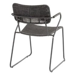 4Seasons Swing Stapelstuhl Edelstahl/Rope Anthrazit -GartenMöbelPro Verkäufe 4seasons swing stapelstuhl aluminium rope 1356864 3