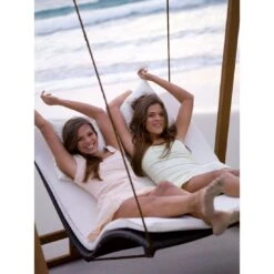 MBM Heaven Swing Gartenliege Geflecht Mocca -GartenMöbelPro Verkäufe 505794 2