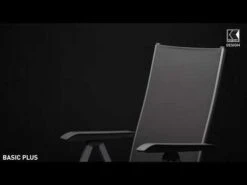 Kettler Basic Plus Relaxsessel Aluminium/Textilene Silber/Anthrazit -GartenMöbelPro Verkäufe 647441 v 1973