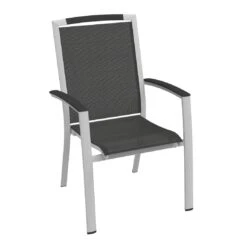 Sieger Trento Stapelsessel Hoch Aluminium/Textilene Graphit/Grau -GartenMöbelPro Verkäufe 685842 1 1