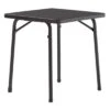 Sieger Boulevard Klapptisch 70x70 Cm Stahl/Mecalit Eisengrau/Schiefer Anthrazit