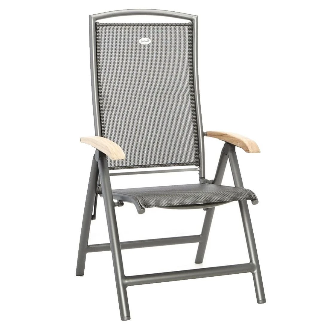 Hartman Raffaelo Klappsessel Aluminium/Textilene Mit Teak-Armlehnen Xerix 3 Hartman Raffaelo Klappsessel Aluminium/Textilene Mit Teak-Armlehnen Xerix