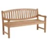 Zebra Yachtclub Gartenbank 130cm Teak Natur -GartenMöbelPro Verkäufe 719733 1
