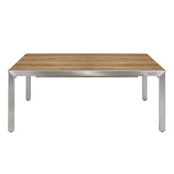 Zebra Kubex Ausziehtisch 170/280x90 Cm Edelstahl/Teak Recycelt Silber/Natur 6 Zebra Kubex Ausziehtisch 170/280x90 Cm Edelstahl/Teak Recycelt Silber/Natur -GartenMöbelPro Verkäufe 761742 3
