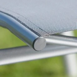 Kettler Cirrus Komfort-Stapelliege Aluminium/Textilene Silber/Anthrazitgrau -GartenMöbelPro Verkäufe 790760 4