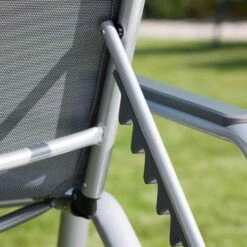 Kettler Cirrus Komfort-Stapelliege Aluminium/Textilene Silber/Anthrazitgrau -GartenMöbelPro Verkäufe 790760 7