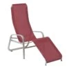 Karasek Florida Gesundliege Aluminium/Textilene Platin/Bordeaux -GartenMöbelPro Verkäufe 798284 1