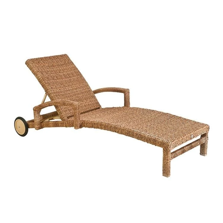 MBM Bellini Gartenliege Geflecht Mirotex-Twist Natur 3 MBM Bellini Gartenliege Geflecht Mirotex-Twist Natur