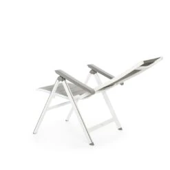 MWH Futosa Klappsessel Aluminium/Textilene Polarweiß/Grau -GartenMöbelPro Verkäufe 833836 2