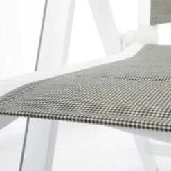 MWH Futosa Klappsessel Aluminium/Textilene Polarweiß/Grau -GartenMöbelPro Verkäufe 833836 5