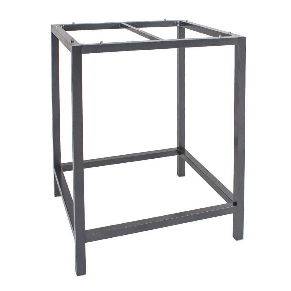 Stern Stehtischgestell 80x80cm Aluminium Anthrazit 3 Stern Stehtischgestell 80x80cm Aluminium Anthrazit