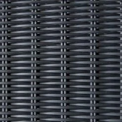 Zebra Status Fußhocker Geflecht Anthrazit -GartenMöbelPro Verkäufe 844836 2