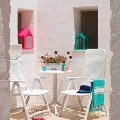 Nardi Acquamarina Klappsessel Kunststoff Weiß -GartenMöbelPro Verkäufe 853240 4