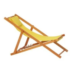 Siena Garden Faro Beach-Liegestuhl Holz/Textilene Gelb -GartenMöbelPro Verkäufe 868970 13
