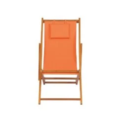 Siena Garden Faro Beach-Liegestuhl Holz/Textilene Orange -GartenMöbelPro Verkäufe 868981 2