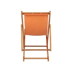 Siena Garden Faro Beach-Liegestuhl Holz/Textilene Orange -GartenMöbelPro Verkäufe 868981 3