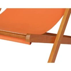 Siena Garden Faro Beach-Liegestuhl Holz/Textilene Orange -GartenMöbelPro Verkäufe 868981 6