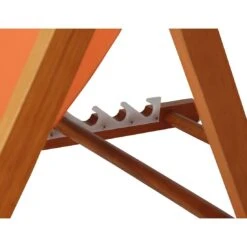 Siena Garden Faro Beach-Liegestuhl Holz/Textilene Orange -GartenMöbelPro Verkäufe 868981 7