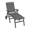 Sieger Trento Gartenliege Klappbar Aluminium/Textilene Eisengrau/Silbergrau -GartenMöbelPro Verkäufe 872688 1
