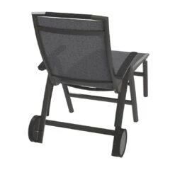 Sieger Trento Gartenliege Klappbar Aluminium/Textilene Eisengrau/Silbergrau -GartenMöbelPro Verkäufe 872688 3