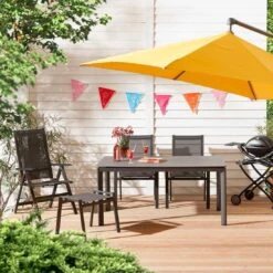 Acamp Urban Klappsessel Aluminium/Textilene Anthrazit/Carbon -GartenMöbelPro Verkäufe 874129 3 1