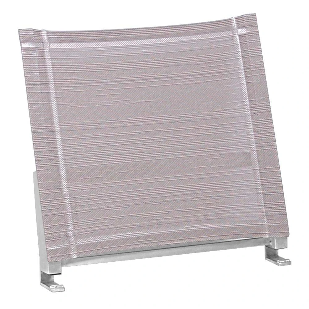 Zebra Linax Rückenlehne Edelstahl/Batyline Espresso 3 Zebra Linax Rückenlehne Edelstahl/Batyline Espresso