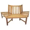 OUTLIV. Baumbank 3-Sitzer 199cm Halbrund Akazie Teak-Look -GartenMöbelPro Verkäufe 881554 1