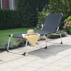 Siena Garden Sole Gartenliege Aluminium/Textilene Silber/Schwarz -GartenMöbelPro Verkäufe 891971 6